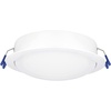 image:imageMaxxima 4 in 5 CCT UltraThin Recessed LED Gimbal Downlight 700 Lumens Color Selectable 2700K5000K 2700K3000K3500K4000K5000K Dimmable Canless Slim IC Rated Junction Box Included6 Inch