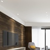 image:imageMaxxima 4 in 5 CCT UltraThin Recessed LED Gimbal Downlight 700 Lumens Color Selectable 2700K5000K 2700K3000K3500K4000K5000K Dimmable Canless Slim IC Rated Junction Box Included4 Inch