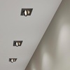 image:imageMaxxima 4 in Rotatable UltraThin Square Recessed LED Floating Gimbal Downlight 1000 Lumens 5 CCT Selectable 2700K3000K3500K4000K5000K Dimmable Black Trim 80 CRI IC Rated Canless JBox IncludedBlack