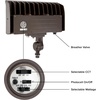 image:imageMaxxima Commercial LED Flood Light up to 21000 Lumens 4 Wattage 3 CCT