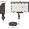 image:imageMaxxima Commercial LED Flood Light up to 21000 Lumens 4 Wattage 3 CCT