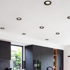 image:imageMaxxima 4 Canless Deep Baffle Black Recessed LED Downlight 600 Lumens 5CCTBlack