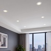 image:imageMaxxima 4 Canless Deep Baffle Black Recessed LED Downlight 600 Lumens 5CCTWhite