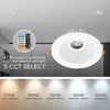 image:imageMaxxima 6 Commercial AntiGlare LED Downlight 5 CCT up to 2300 LumensWhite
