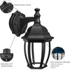 image:imageMaxxima LED Black Outdoor Wall Light 830 Lumens 3 CCT Dusk to Dawn Sensor