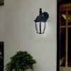 image:imageMaxxima LED Black Outdoor Wall Light 830 Lumens 3 CCT Dusk to Dawn Sensor