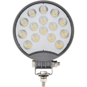 image:imageMaxxima Round LED Work Light for Trucks and Heavy Duty 800 Lumens Clear