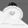 image:imageMaxxima 1 White Trimless AntiGlare LED Downlight 500 Lumens 5 CCT1 Inch