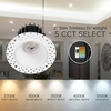 image:imageMaxxima 1 White Trimless AntiGlare LED Downlight 500 Lumens 5 CCT2 Inch