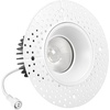 image:imageMaxxima 1 White Trimless AntiGlare LED Downlight 500 Lumens 5 CCT4 Inch