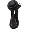 image:imageMaxxima 9 ft 3 Outlet Extension Cord OnOff Foot Switch Green Pack of 2Black
